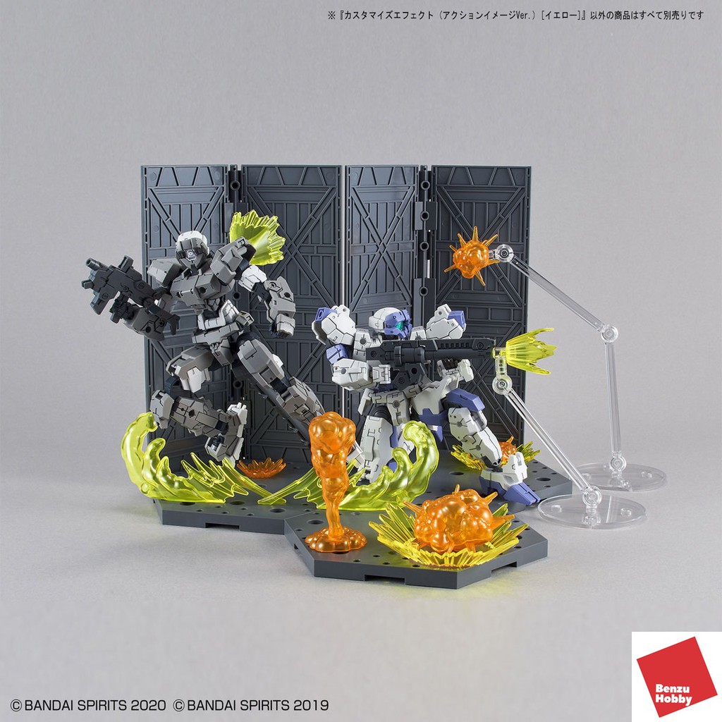 Bandai Customize Effect Action Image Red – Effektteil Für Figuren, Rot
