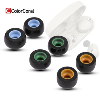 Colorcoral หูฟังเอียร์บัดไร้สายกันลื่นลดเสียงรบกวนสําหรับ Sony Wf-1000Xm4 Eartips,Jabra Elite65T