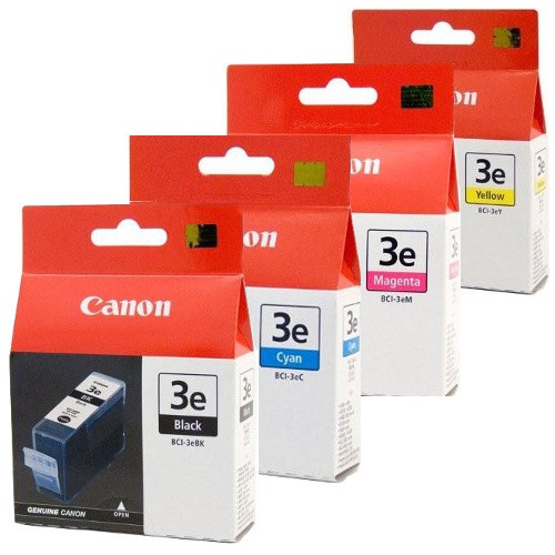 หมึก-canon-bci-3e-bk-c-m-y-ขายโล๊ะ