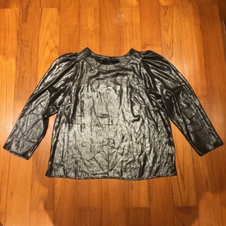 Jaspal metallic top new with tag size M สวยเก๋