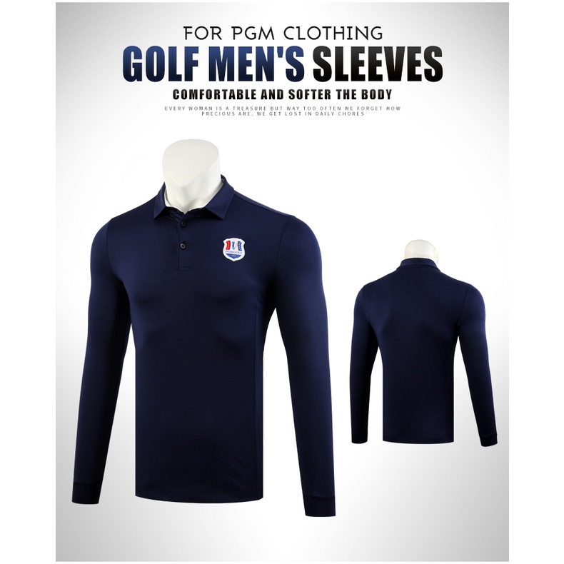 11golf-เสื้อกอล์ฟ-แขนยาว-ผู้ชาย-pgm-yf212-men-golf-shirt