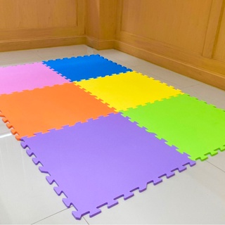 ASTA โฟมปูพื้น สีพื้น 60X60 ซม. สำหรับเด็ก แผ่นโฟมยางกันกระแทก แผ่นรองคลาน เสื่อรองคลาน