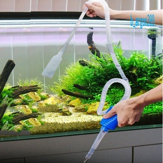 【AG】1.7m Aquarium Siphon Gravel Cleaner Fish Tank Vacuum Water Change Pump Tool