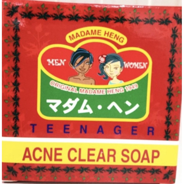 madame-heng-acne-clear-soap-สบู่แอคเน่-เคลียร์-มาดามเฮง-สบู่สมุนไพร