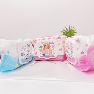 ทิชชู่เปียก Cherie Baby Wipes ผ้าเช็ดทำความสะอาดผิว ทิชชู่เปียก รุ่นใหม่มีฝาปิด ปราศจากแอลกอฮอล์และน้ำหอม