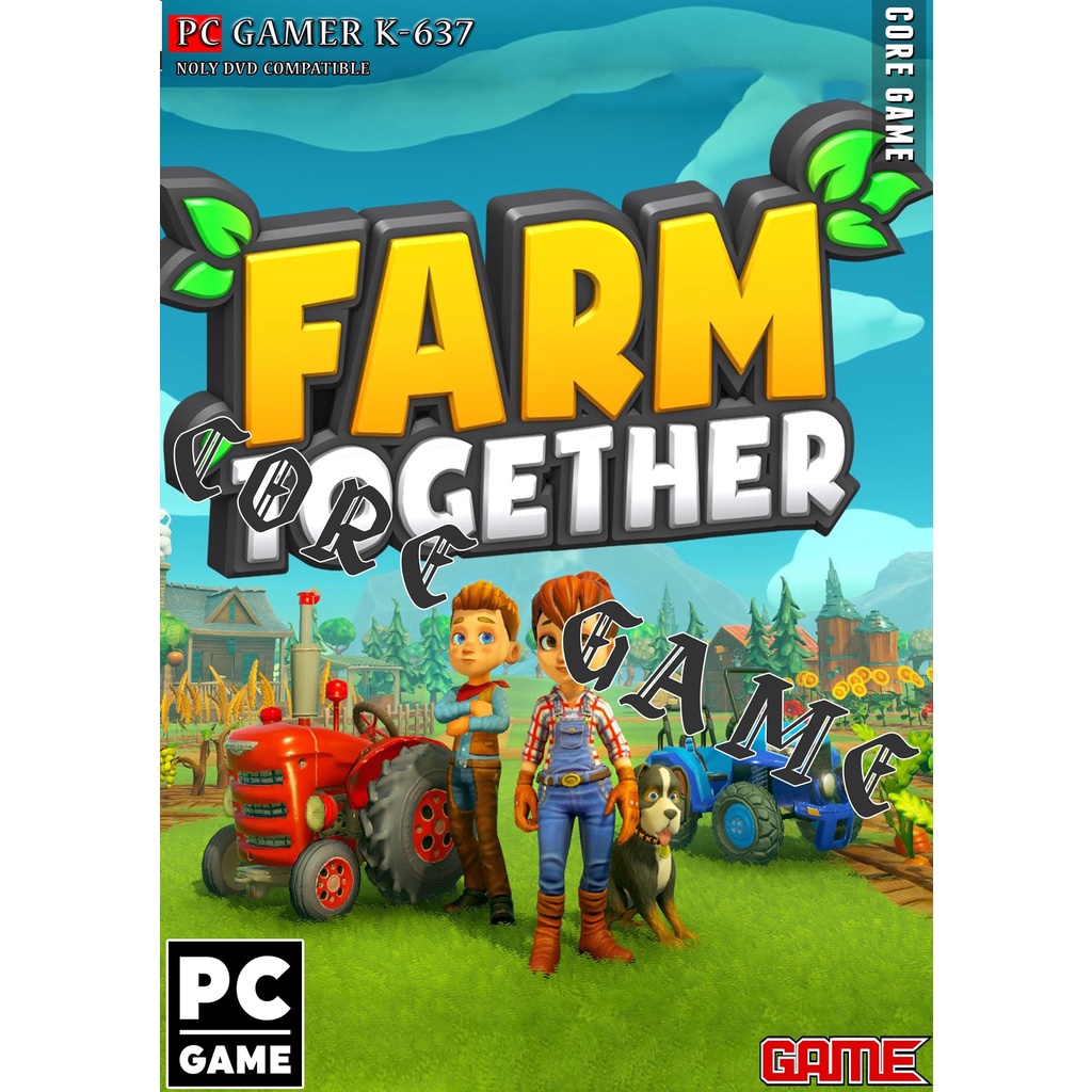 farm together แผ่นเกมส์ แฟลชไดร์ฟ เกมส์คอมพิวเตอร์ PC โน๊ตบุ๊ค Shopee