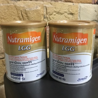 สินค้า Nutramigen 400gm นมสูตรแพ้โปรตีนนมวัวและระบบการย่อย