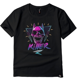 JoJos Bizarre Adventure KILLER QUEEN คอสเพลย์เสื้อยืด Unisex ผู้ใหญ่วัยรุ่น Casual Tee