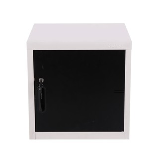 File cabinet CABINET STEEL SWING SOLID DOOR UNI-1 BLACK Office furniture Home &amp; Furniture ตู้เอกสาร ตู้เหล็กบานเปิดทึบ K