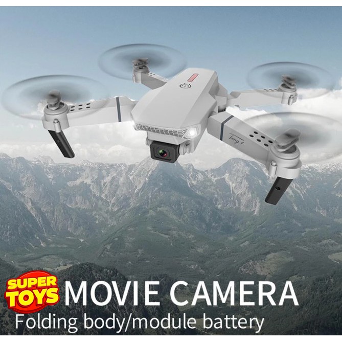 ภาพสินค้าโดรน E88 ตัวแรง 790 บาท  Drone DM107s WIFI ถ่ายภาพ บินนิ่ง ถ่ายวีดีโอ กล้องชัด โดรนไร้สาย โดรนบังคับ จากร้าน supertoysonline บน Shopee ภาพที่ 7
