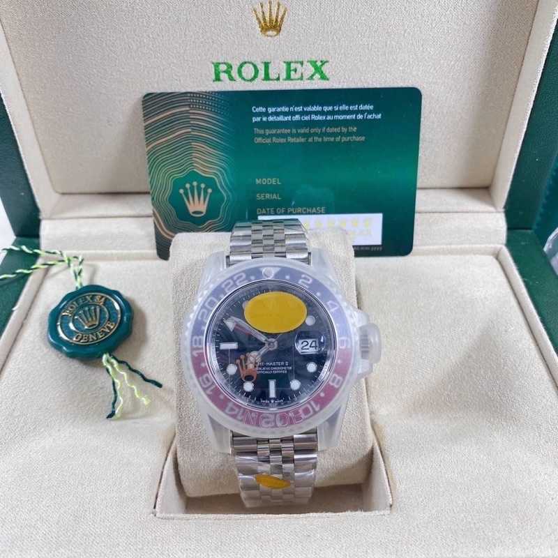 rolex-gmt-master-ii-โรงงาน-noob-factory-กระจกแซฟไฟร์แท้100