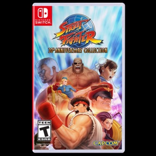 แผ่นเกมส์ Nintendo Switch : Street Fighter 30th Anniversary Collection