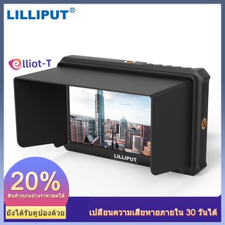 LILLIPUT A5 5 Inch IPS Camera-Top Broadcast Monitor for 4K Full HD Camcorder & DSLR with 1920x1080 High Resolution 1000: