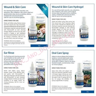 ภาพขนาดย่อของภาพหน้าปกสินค้าMicrocynAHWound & Skin Care Hydrogel 30 Ml. สเปรย์เจลบำรุงผิวเพิ่มความชุ่มชื้นประกอบการรักษา แผลผ่าตัด แผลติดเชื้อต่างๆ จากร้าน doc_and_dog_and_cat บน Shopee