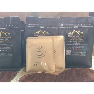 กาแฟดำ อาราบิก้า ออแกนิค เกรดพรีเมี่ยม Dry  process แบบซองพร้องชง 10ซอง