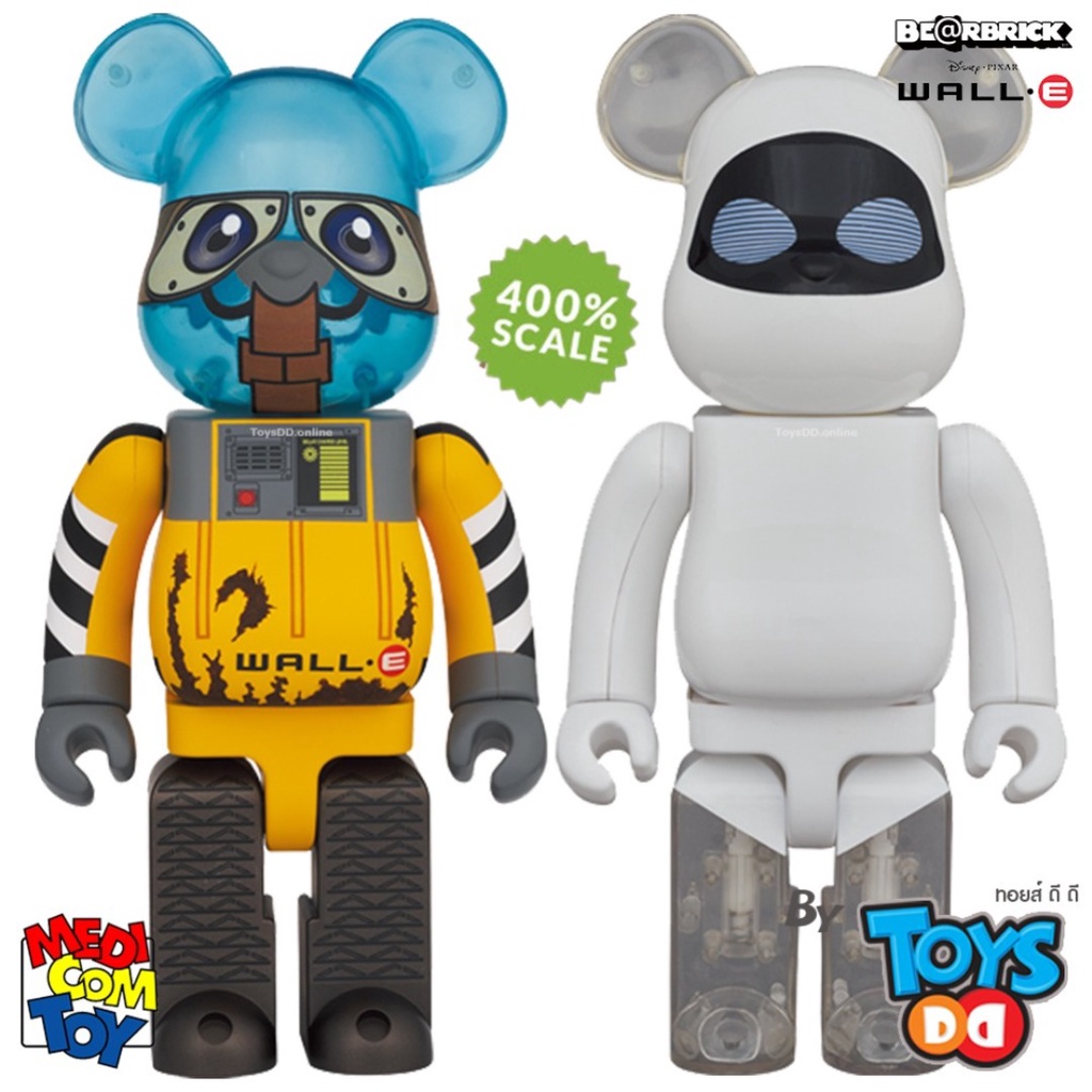 Be@rbrick 1000%, 400% Wall-E | Shopee Thailand