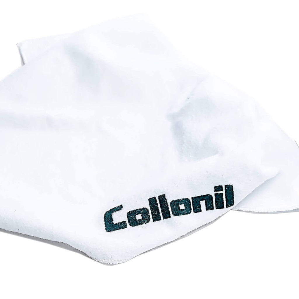 ภาพสินค้าCollonil Polishing Cloth ผ้าสำลีโคโลนิล 12"x 12" สำหรับรองเท้าและกระเป๋า จากร้าน collonil.clmvt บน Shopee ภาพที่ 3