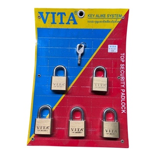 กุญแจ VITA#KA-40/5 คอสั้นและคอยาว (วัสดุทองเหลือง)