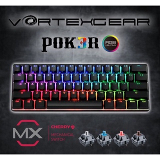 Vortexgear RGB POK3R (Cherry MX Blue Switch) ไม่มีประกัน