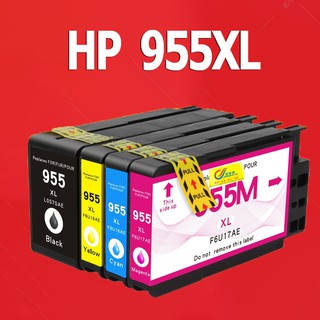 HP 955XL หมึก HP 955 สีดำ HP955XL หมึก HP 955 XLตลับหมึกสำหรับ HP 7720 7740 8210 8216 8710 8720 8725 8730 8740