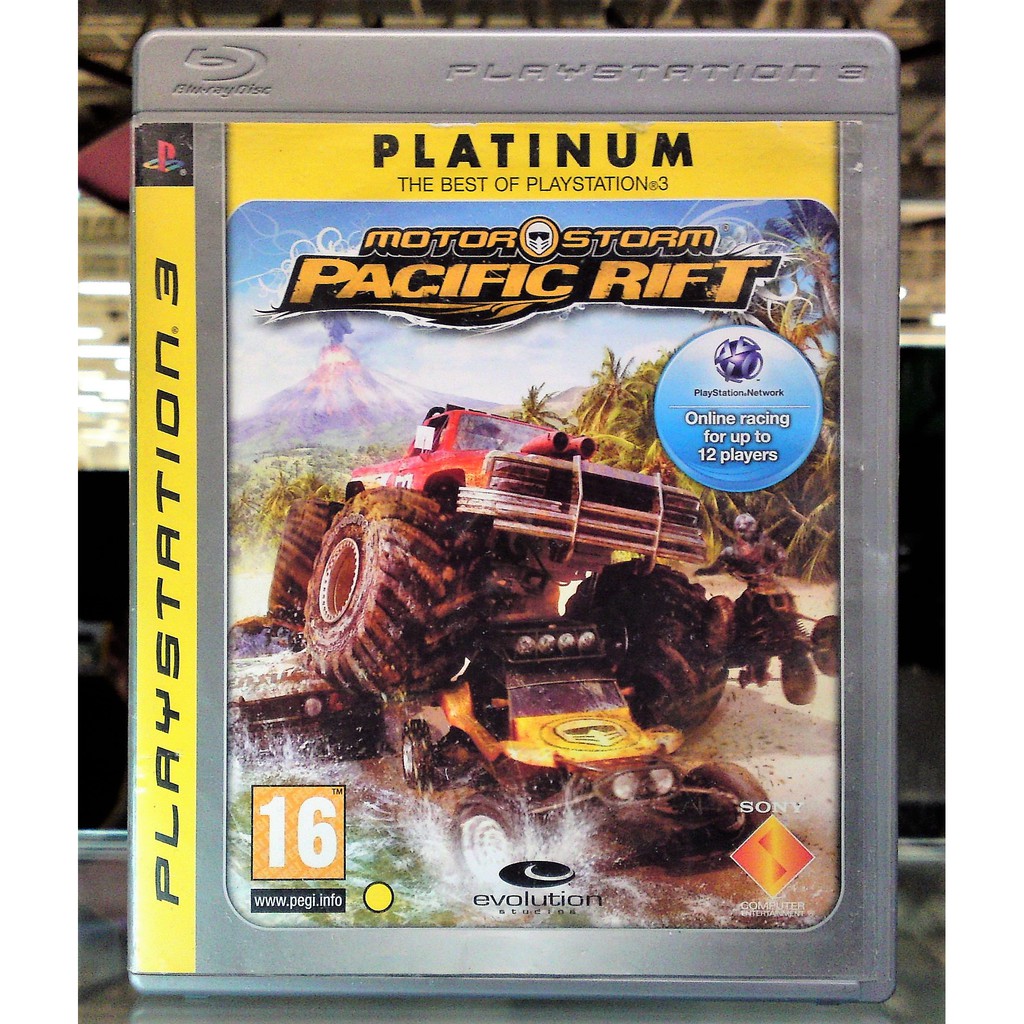 แผ่นเกม PS3 มือสอง MotorStorm Pacific Rift (EN) แผ่น PS3 Motor Storm ...