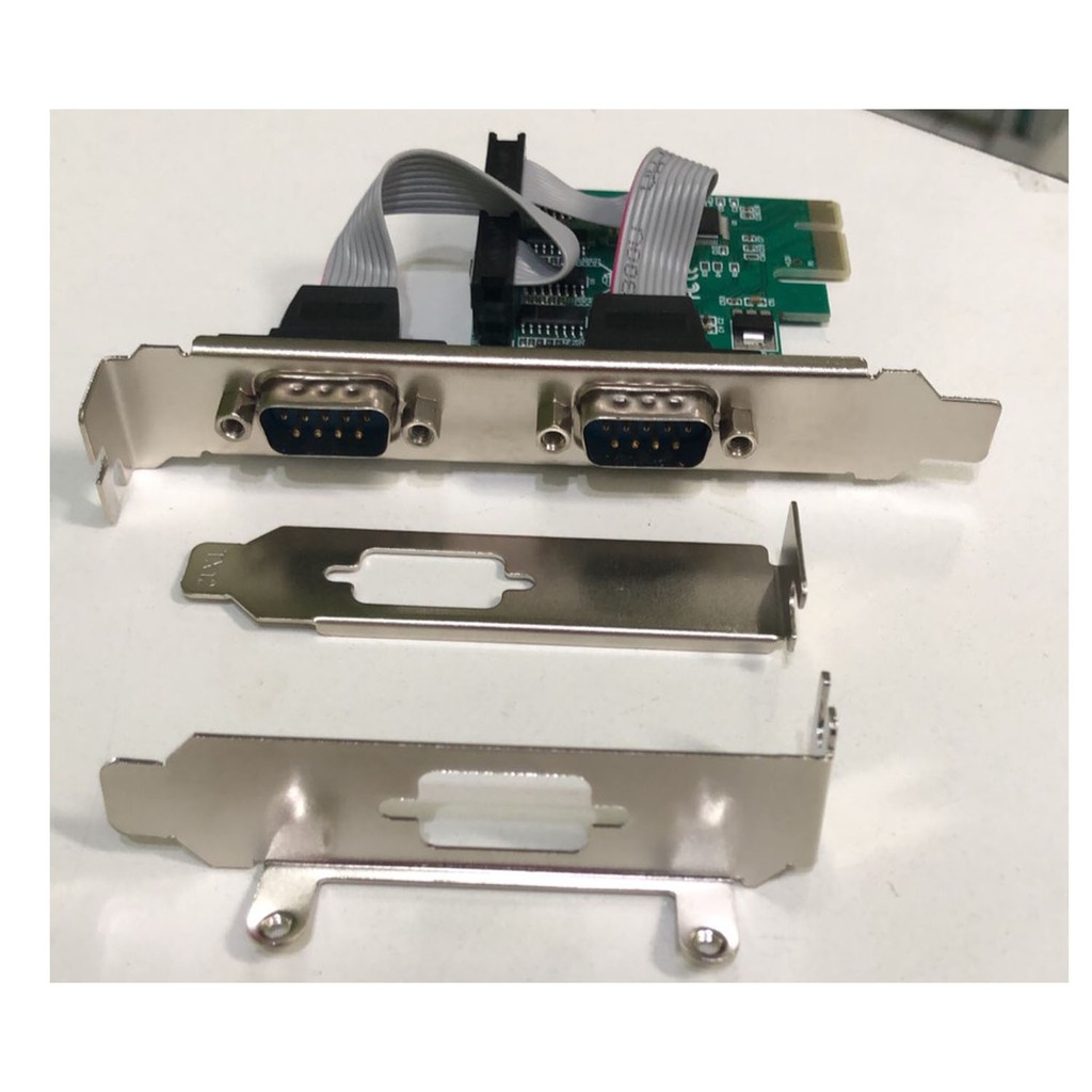 PCI EXPRESS CARD SERIAL DB9M 2พอร์ต | Shopee Thailand
