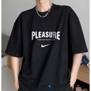 เสื้อยืดพิมพ์ลายแฟชั่นเสื้อยืดแขนสั้นลําลอง ผ้าฝ้าย พิมพ์ลายตัวอักษร ทรงหลวม สไตล์สตรีท แฟชั่นสําหรับผู้ชาย และผู้หญิง