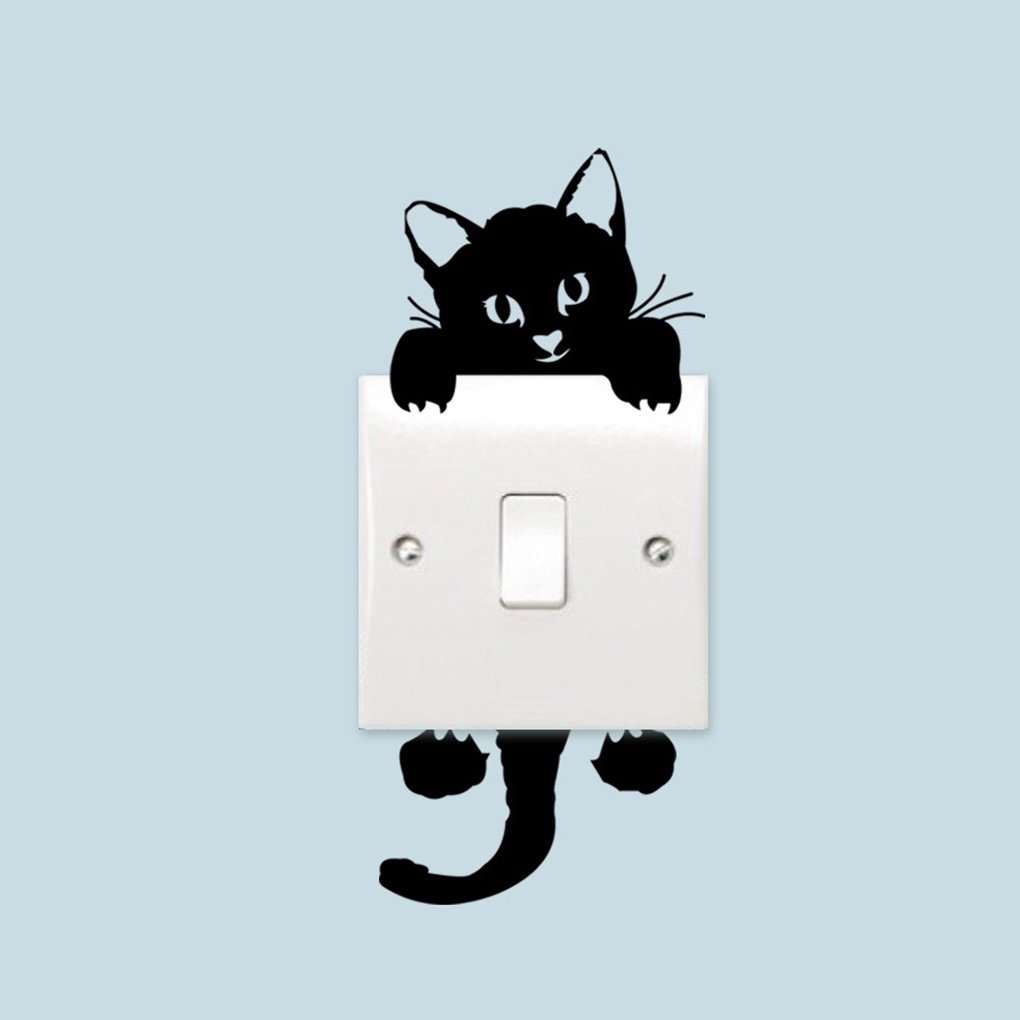 biho-diy-little-cat-light-switch-sticker-wall-sticker-decal-home-decoration