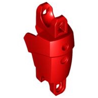 Lego part (ชิ้นส่วนเลโก้) No.87839  Large Figure Arm - Leg Section with 2 Ball Joint Sockets