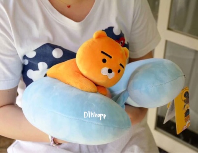 หมอนรองคอ-kakaofriends-ryan-apeach-และ-tube