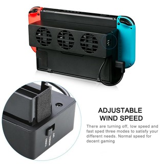 ภาพขนาดย่อของภาพหน้าปกสินค้าพัดลม Switch DOBE Cooling Fan สำหรับ Nintendo Switch จากร้าน birdgames บน Shopee ภาพที่ 5