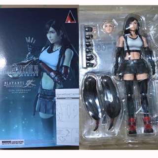 Play Arts Ff7 Game Final Fantasy Vii Remake Tifa Lockhart โมเดลตุ๊กตาพีวีซีของเล่นสําหรับเด็ก 25ซม.