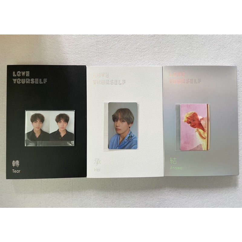 พร้อมส่ง การ์ด V RM BTS LYS ‘Her’ ‘Tear’ ‘Answer’ | Shopee Thailand
