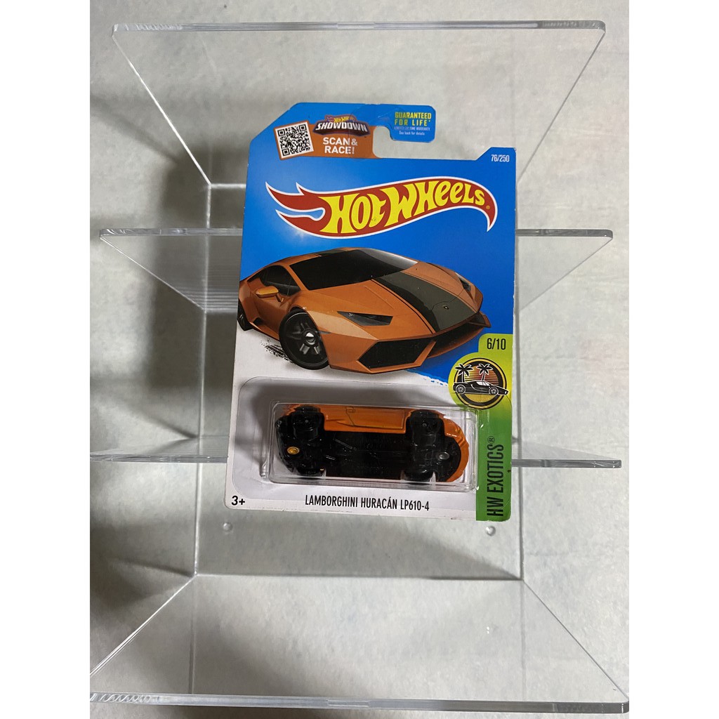 Hot wheels Lamborghini Huracán LP 610-4 2016 HW EXOTICS 6 OF 10