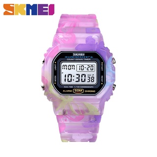 สินค้า SKMEI ของแท้ นาฬิกาข้อมือ แบบสีสันสดใส กันน้ำ