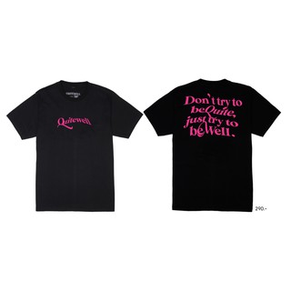 [2023]DONT TRY BLACK Quitewell เสื้อยืด เสื้อเชิ้ตสำหรับผู้ชาย และผู้หญิง