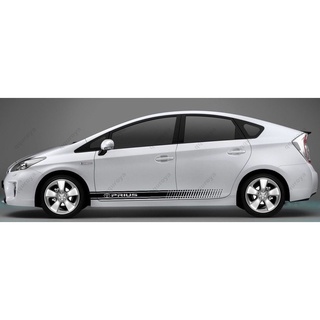 สติกเกอร์ไวนิล ลายกราฟิก TOYOTA PRIUS คุณภาพสูง สําหรับติดตกแต่งด้านข้างตัวรถยนต์ 104 2 ชิ้น