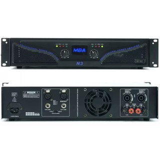 MBA เพาเวอร์แอมป์ ขยายเสียง 700W RMS Professional Power Amplifier เครื่องเสียง รุ่น N3