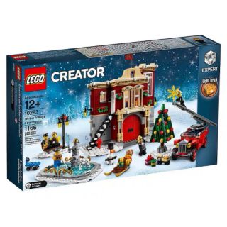 เลโก้แท้ชุด10263 LEGO​ WINTER​ ​village fire station