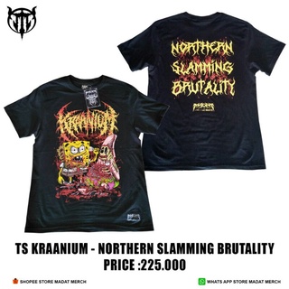 เสื้อยืด KRAANIUM - NORTHERN SLAMMING BRUTALITYสามารถปรับแต่งได้