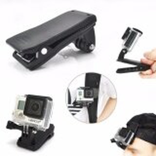 360 Gopro Bag Clip ที่หนีบยึดกล้องโกโปร หมุนได้ 360 องศา Action Camera SJCam Xiaomi Yi