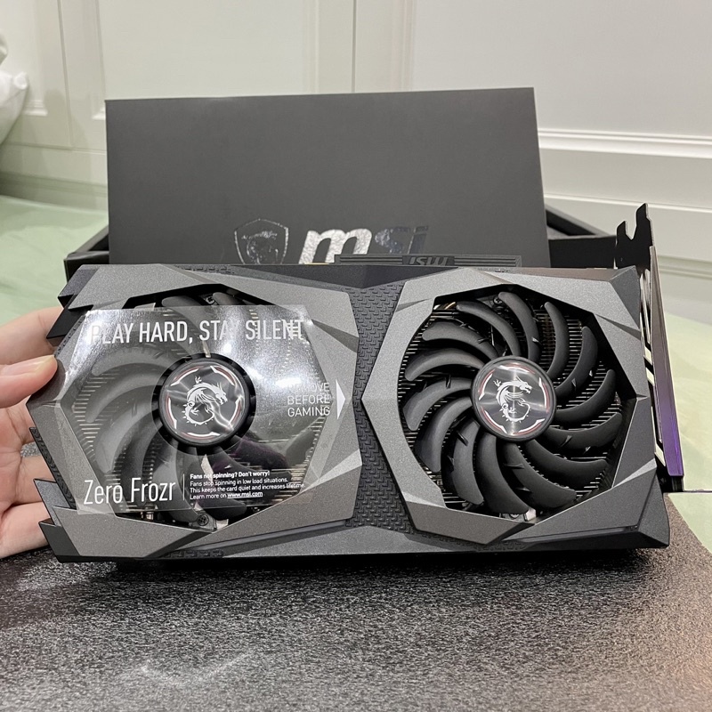MSI GTX 1660 super Gaming X 6GB มีไฟ RGB ประกันยาว | Shopee Thailand