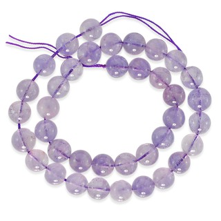 ภาพหน้าปกสินค้าลูกปัดหินแท้ เม็ดกลม (Round) หินอเมทิส (Amethyst)10 mm - (LZ-0036 สีม่วงอ่อน) ซึ่งคุณอาจชอบราคาและรีวิวของสินค้านี้