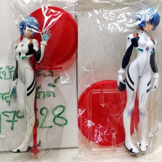(แท้/กาชาปอง/มือ1/มือ2/อะไหล่/ฐานแดง) Bandai Neon Genesis Evangelion Portraits 3 Rei Ayanami Figure เรย์ ยกมือซ้าย