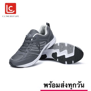 รองเท้าผ้าใบผู้ชาย ไซส์ใหญ่พิเศษ วิ่ง เพื่อสุขภาพ size45-52 รุ่นCDM1303（แนะนำให้ซื้อเพิ่ม1เบอร์）