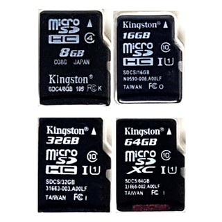 ภาพขนาดย่อของภาพหน้าปกสินค้าKingston เมมโมรี่การ์ด MicroSD Card 8G/16G/32G /64 มีประกัน life time warranty จากตัวแทน Synnex หรือIngram จากร้าน speedcctvshop บน Shopee ภาพที่ 4