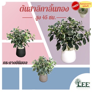 ต้นสาลิกาลิ้นทอง เสมือนจริง 45 ซม. #ต้นไม้ปลอมตกแต่งบ้าน Leeartplants