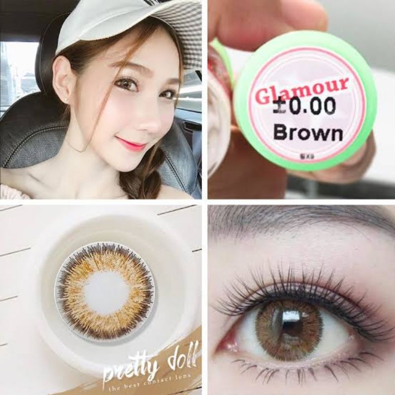 คอนแทคเลนส์-รุ่น-galmour-สีตาล-brown-มีค่าสายตา-0-50-10-00