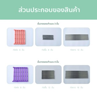 ภาพขนาดย่อของภาพหน้าปกสินค้าชั้นวางรองเท้า สีพื้น ชั้นเก็บรองเท้า อเนกประสงค์ ที่วางรองเท้า ชั้นวางรองเท้าสแตนเลส มีให้เลือก 3/4/5 ชั้น 3 สี จากร้าน jt.lifestyle บน Shopee ภาพที่ 8