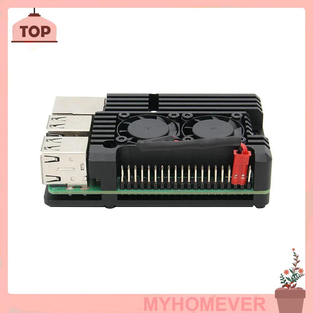 ภาพสินค้าMyhomever พัดลมระบายความร้อนอลูมิเนียมสําหรับ Raspberry Pi 3 Model B B+ จากร้าน myhomever.th บน Shopee ภาพที่ 7